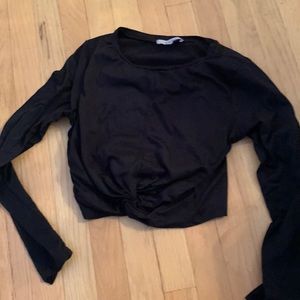 GAZE long sleeve medium black shirt